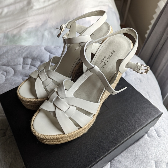 YSL White Espadrilles - Picture 8 of 15